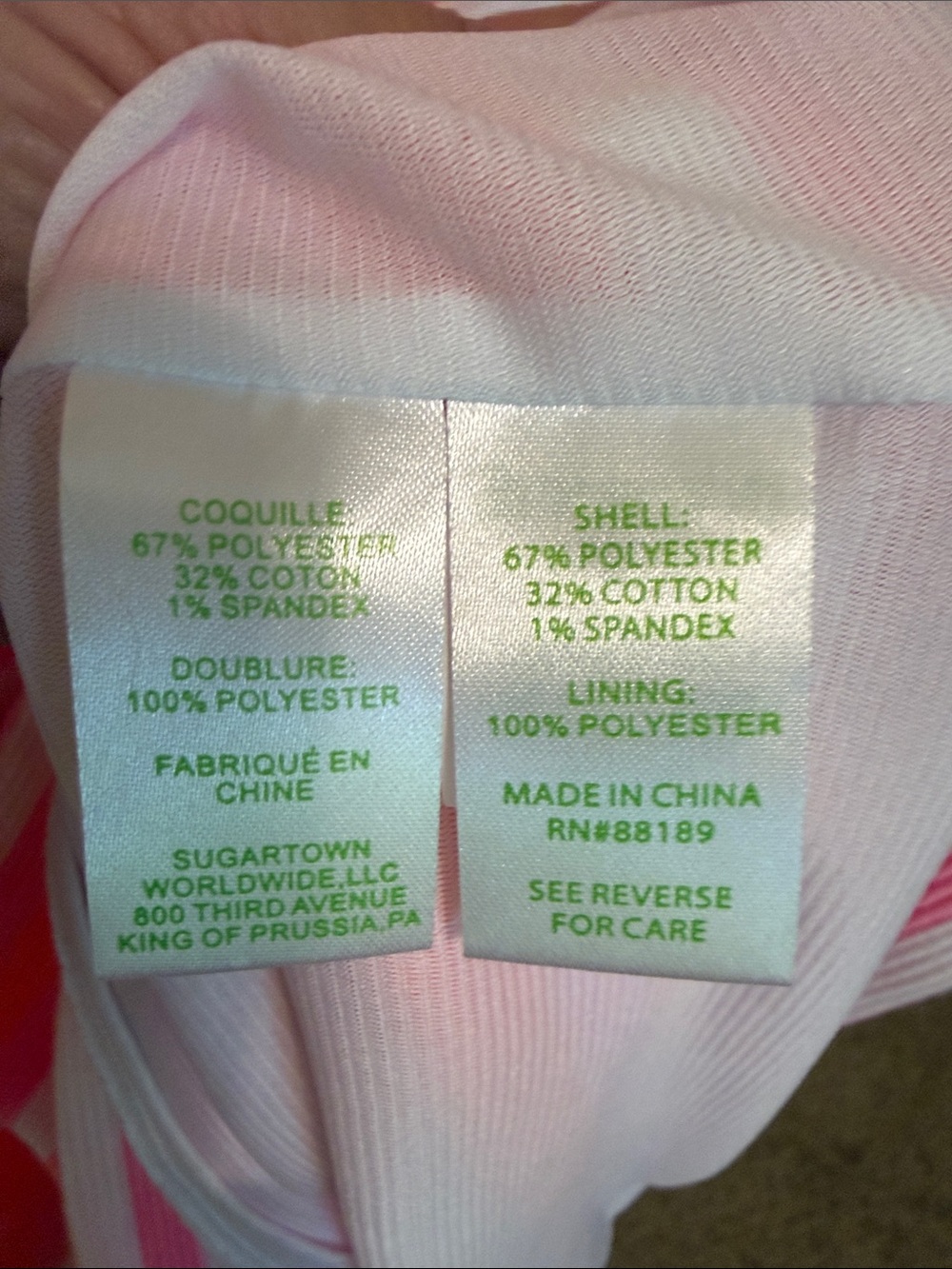 Lilly Pulitzer 💗Sleeveless Pink & White Striped Sheath Dress - Picture 10 of 16